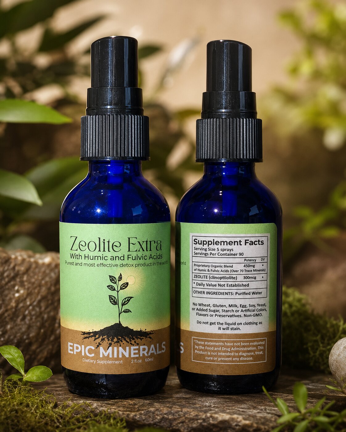 Zeolite Extra with Fulvic & Humic Acids Spray