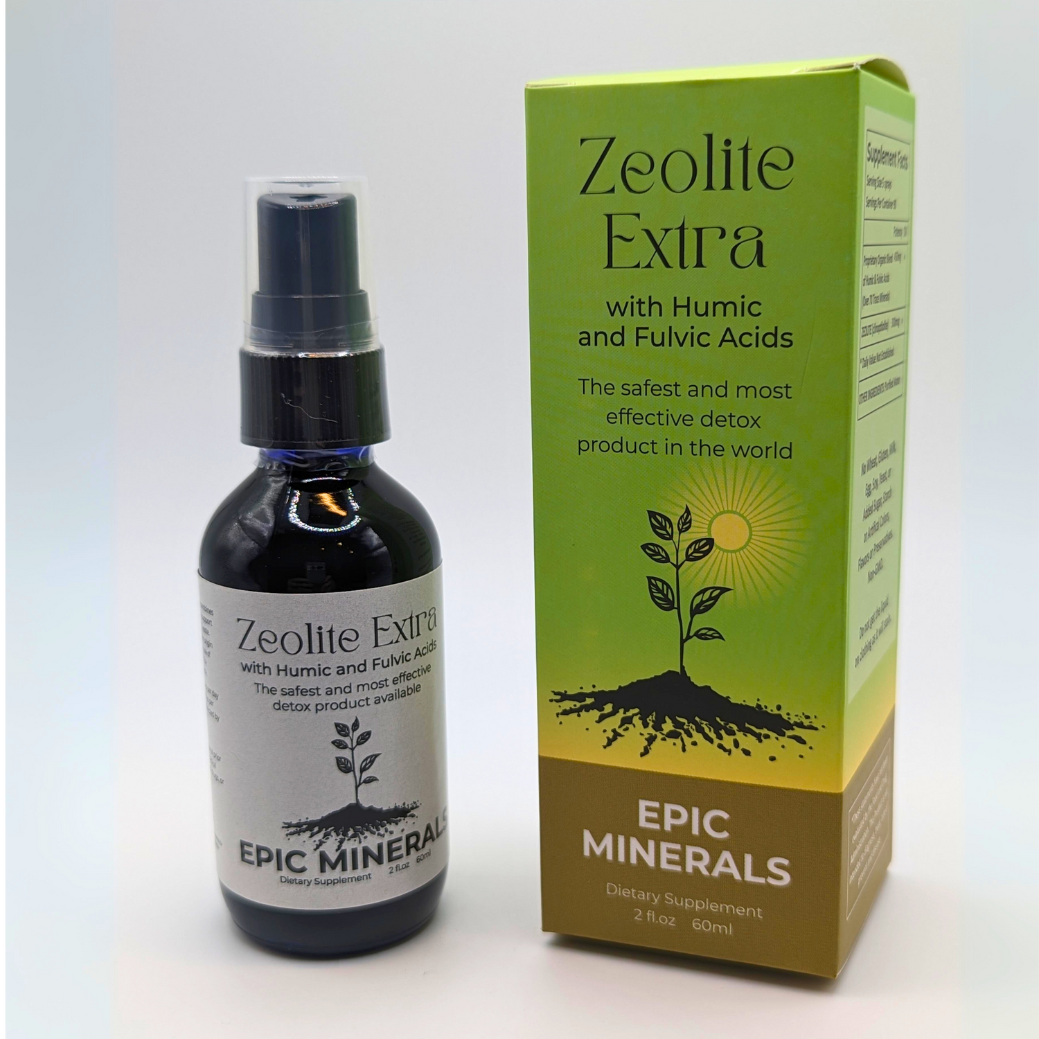 Epic Minerals Epic Minerals Spray Zeolite Extra with Fulvic & Humic Acids Spray