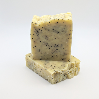 Lemongrass EO & Poppyseed Bar Soap - Epic Minerals